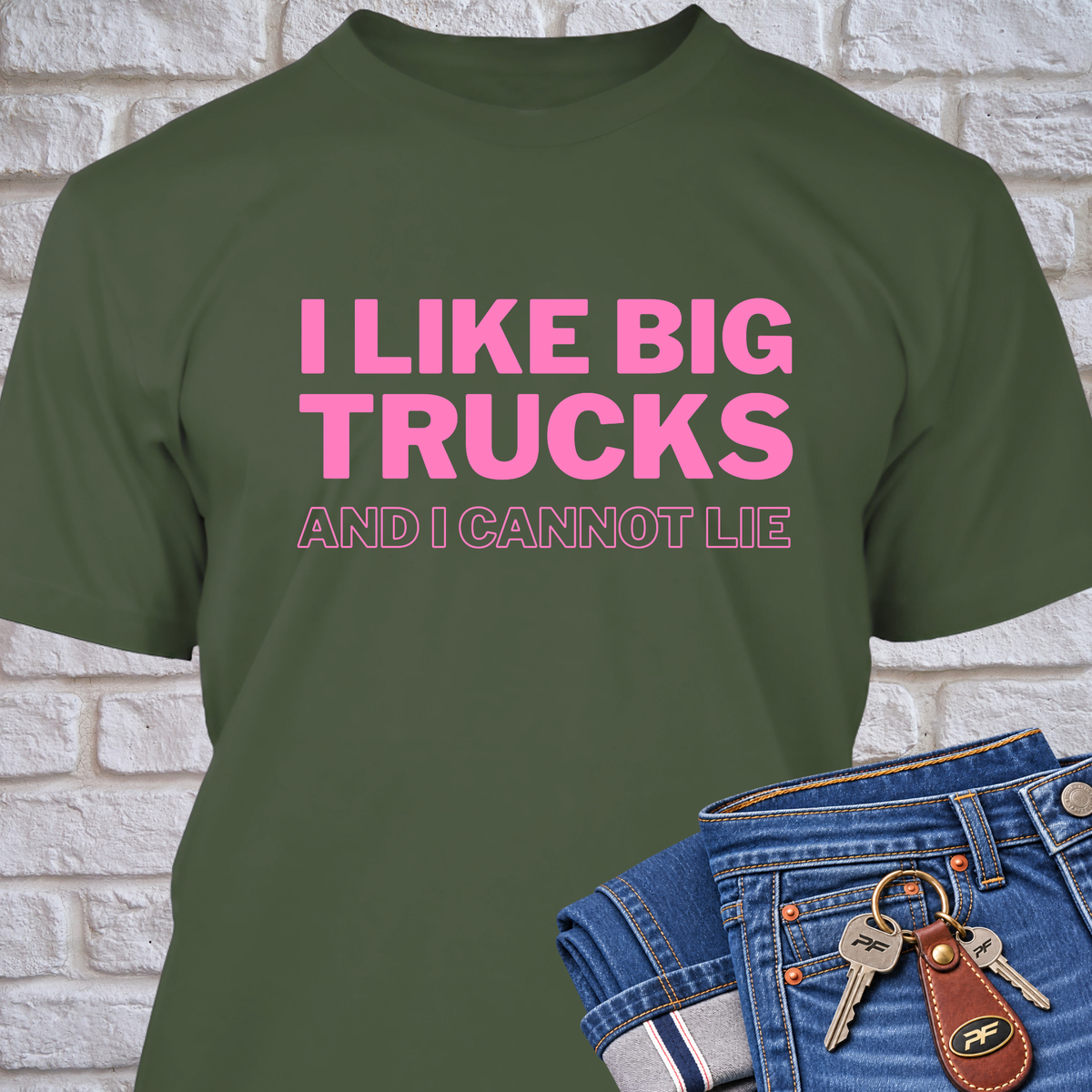 Big Trucks Pink